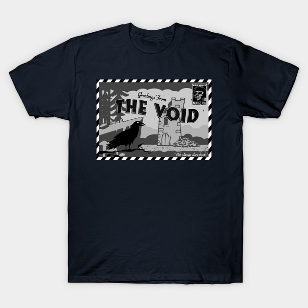 A Postcard From The Void T-Shirt by Blood Draugr